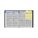 At-A-Glance(R) QuickNotes(R) Weekly/Monthly Planner, 8in. x 9 7/8in., Black, JanuaryDecember 2009