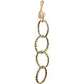 Planet Pleasures 4 Ring Chain 17in Small Bird Toy