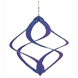 Outdoor Living : 14 Inch Purple Acrylic Cosmic Wind Spinner