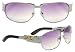 Authentic Elvis Concert Sunglasses in Silver and Purple