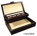 Infinity Pop-Up Tray Walnut Finish Jewelry Box