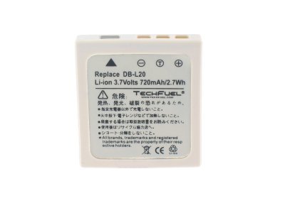 Sanyo Xacti VPC-CG6 Digital Camera Battery – Premium TechFuel® DB-L20 Battery