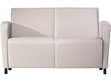 La-Z-Boy Contract Furniture Dialogue Loveseat with Upholstered Arms and Wood Feet