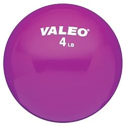 Valeo WFB4 4-Pound Weighted Fitness Ball (4lb)