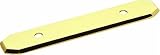 Hickory Hardware P370-UB 3-Inch Polished Accents Backplate, Ultra Brass