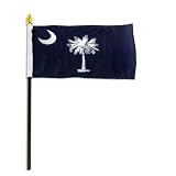 South Carolina Flag 4 x 6 inch