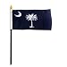 South Carolina Flag 4 x 6 inch