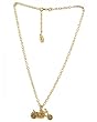 The Twilight Saga: New Moon Merchandise - Gold Plated Necklace (Motorcycle)