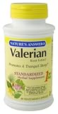 Nature's Answer - Valerian Root Extract, 90 veggie caps