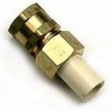 CPVC Female Adapter 1/2 - Brass Pipe Thread