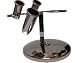 Kayline Dryer & 3-irons Pedestal Appliance Holder #pb5 "Chrome Finish"