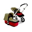 Cameleon Stroller Base in Red with Sand Fabric