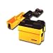 Waterloo HP50465 16?W x 9?D x 12.5?H Yellow Plastic Organizer Tool Box Waterloo HP50465 16?W x 9?D x 12.5?H Yellow Plastic Organizer Tool Box