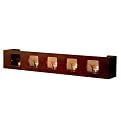 Benton Carre Open 5-Tealight Candleholder - Java (22.5")