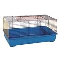 Kaninchenk�fig Nibbels 120cm blau inkl. Bonus-Paket
