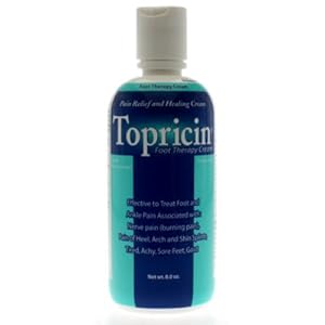 Topricin Foot Therapy Crm, 4.0 oz ( Multi-Pack)