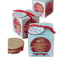 Martha Stewart Crafts Holiday Snow Globe Treat Box