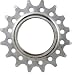 Track Cog 18T 1/2 X 1/8 SILVER CHROMOLY