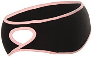 Women's sports Headband for running,cycling,camping,outdoor -BLACK-PINK