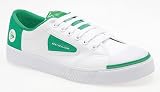 DUNLOP GREEN FLASH OLD SCHOOL TRAINERS ADULT 10