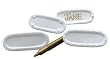 RSVP Classic Porcelain Nameplate Place Cards