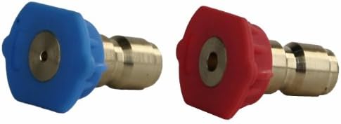 Erie Tools High Pressure Washer Jet and Soap Nozzle Kit for 2nd Story Cleaning 0°