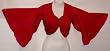 Burgundy Bra Front Cotton Choli/Blouse with Silk Sleeves