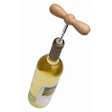Review Kitchen Craft KCTSCREW / Kitchen Craft Beechwood 'T' Handle Corkscrew, Carded