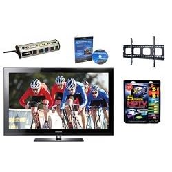 Samsung LN46B750 - HDTV + Hook-up Kit + Power Protection + Calibration + Flat Mount