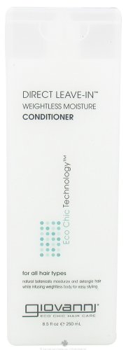 Giovanni Direct Leave-In Conditioner, Weightless Moisture, 8.5-Ounce Containers