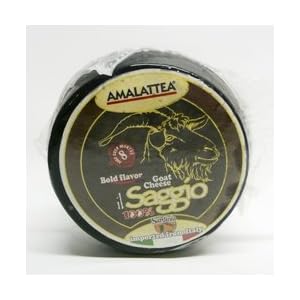 Amalattea Goat Cheese Saggio Aged Over 8 mths 1 lb by Amalattea