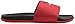 adidas Men's Adilette Team, Vivid Red/Black/Red, 13