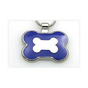 Pet Id Tag Bone Custom Engraved Cat