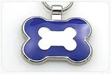 Pet ID Tag - Bone Shape - Custom engraved cat and dog ID tags. Jewelry that ensures pet safety. Available in 9 designs and 10 colors.