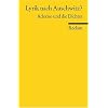 Lyrik nach Auschwitz?: Adorno und die Dichter