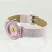 Disney - MU0913 - Montre Enfant - Quartz analogique - Cadran et Bracelet Rose - Tirelire assortie en étain