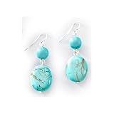 Carol DauplaiseTurquoise Nugget Earrings TURQUOISE BLUE
