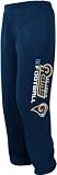 St. Louis Rams Navy Blue Critical Victory V Sweatpants (Medium)