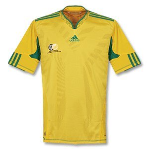 Adidas Südafrika Trikot Home gelb P41442 WM2010, Größe: M