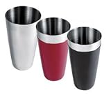 Vinyl Coated Shaker Tin (28oz) - Black