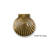Door Knocker - Scallop Small-Brass