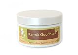 Organic Fusion Organic Body Butter, Karmic Goodness, 4-Ounce Jars (Pack of 3)