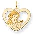 14K Disney Snow White Heart Charm