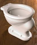 Beaded Toilet Bowl