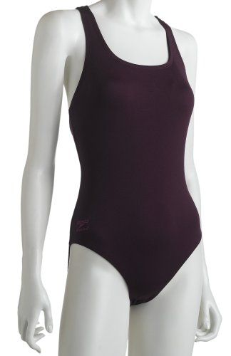 Speedo Women's Aquatic Endurance+ Polyester Solid Vanquisher Ultraback Swimsuit