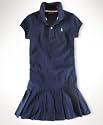 Ralph Lauren Girls Polo Dress