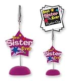 Best Sister Ever Photo Clip Holder