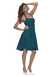 Astrapahl, Festliches Neckholder Chiffon – Cocktailkleid, Kleid, Farbe t&uuml;rkis