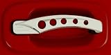 Grippin Billet Custom Door HandlesBlack AnodizedBillet Door HandlesHummerH22003 to 2008(SUT) Revolver (Pair)