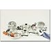 World's Finest Ply Steam Control 17-Piece Stainless-Steel Cookware Set